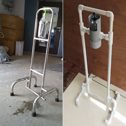 Pvc Foot operated hand sanitizer dispenser manufacture